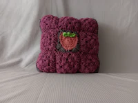 Plumberry Puff Pillow